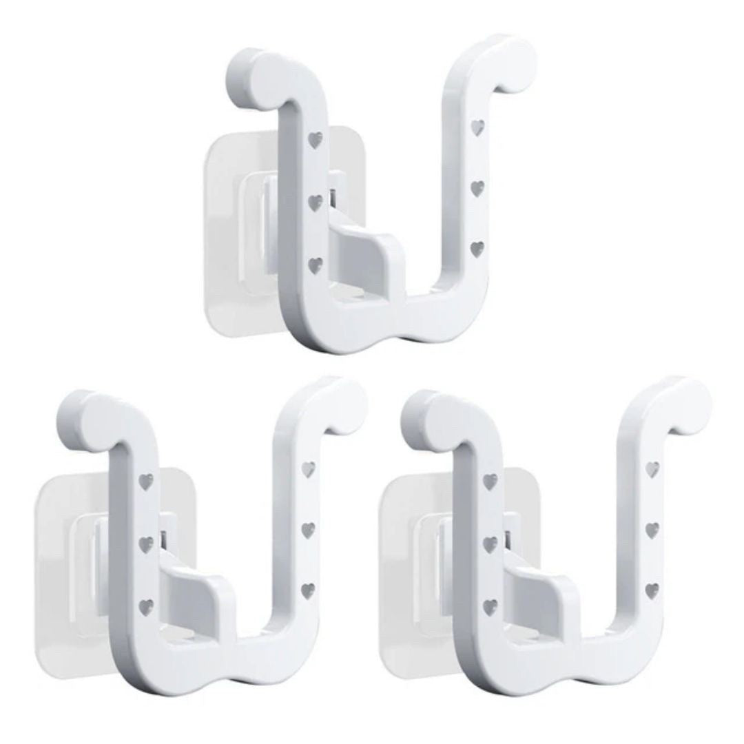 インテリア雑貨 その他 | 粘着式スリッパフック3個セット - 玄関・浴室用