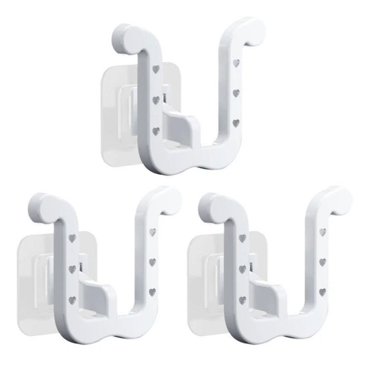 インテリア雑貨 その他 | 粘着式スリッパフック3個セット - 玄関・浴室用