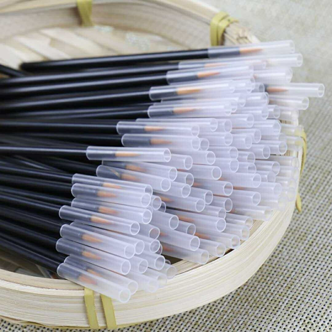 コスメティック | 極細先端アイライナーブラシ 300本セット 業務用ディスポーザブル