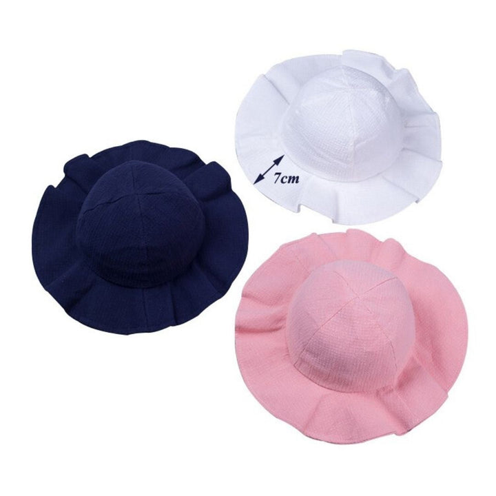 赤ちゃん用品 | キッズ・ベビー用日焼け防止ツバ広帽子 全5色