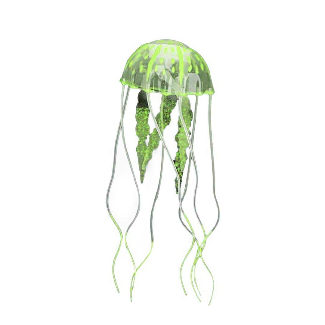 ペットグッズ | 光るシリコン製人工クラゲ インテリア水槽オブジェ