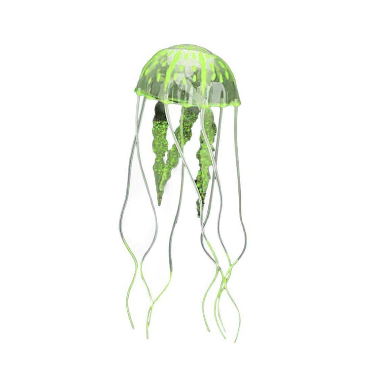 ペットグッズ | 光るシリコン製人工クラゲ インテリア水槽オブジェ