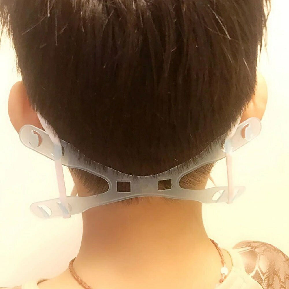 マスク | 快適X型マスクバンド【ホワイト/ブラック】