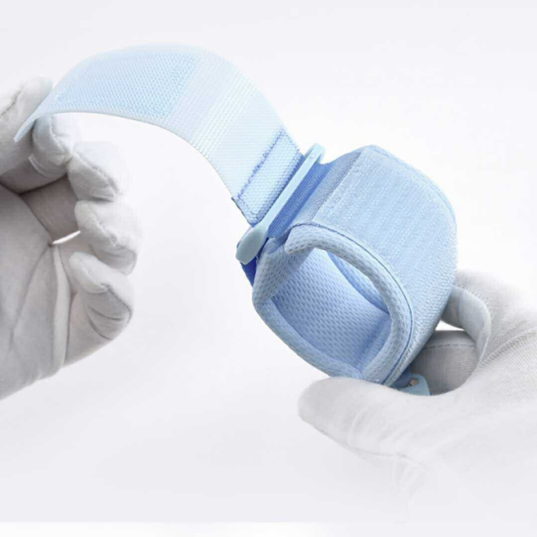 赤ちゃん用品 | ブルー子供用安全リストバンド - 迷子防止・伸縮式