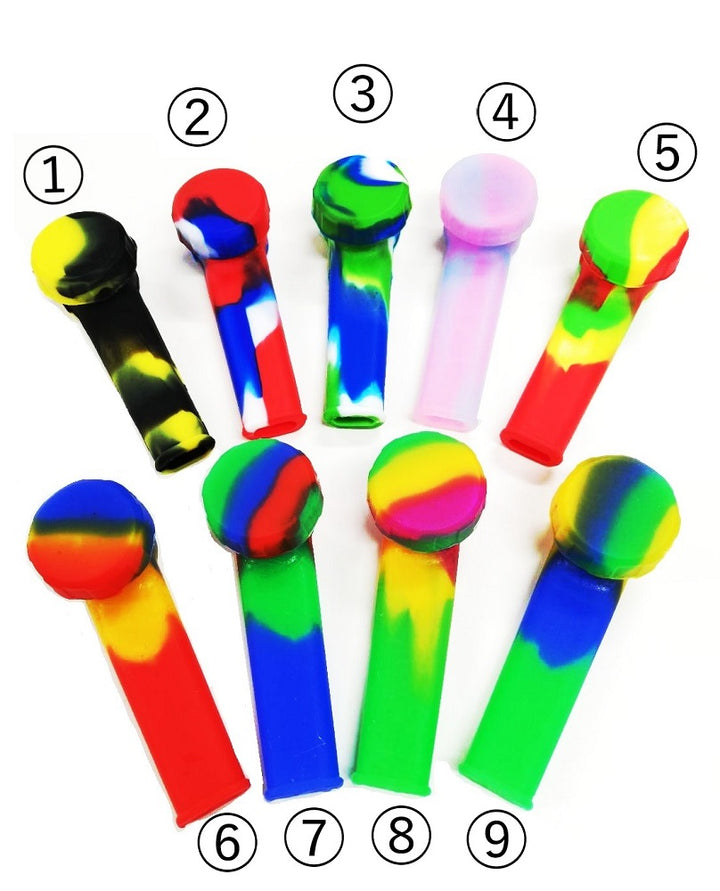 インテリア雑貨 その他 | 耐熱シリコンパイプ 蓋付き ミックスカラー