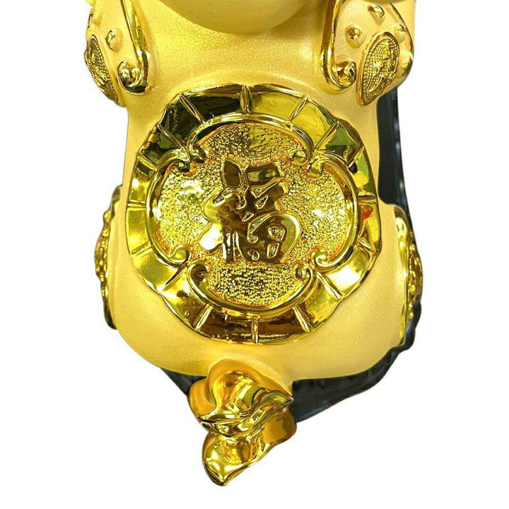 風水 インテリア | ゴールドうさぎの置物 - 干支卯年向けインテリア