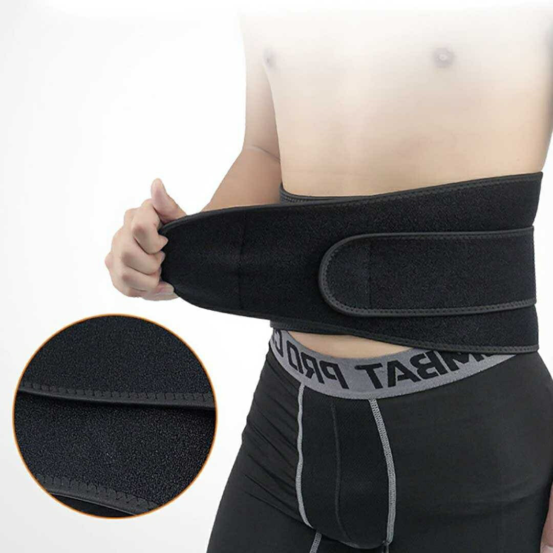 アウトドア用品 その他 | ブラックMサイズ 腹筋・腰痛ケア トレーニングベルト