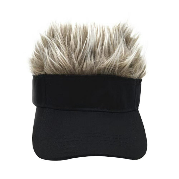 キャップ | シルバーorブラウン メンズ用ヘアバイザー ゴルフ・アウトドア対応