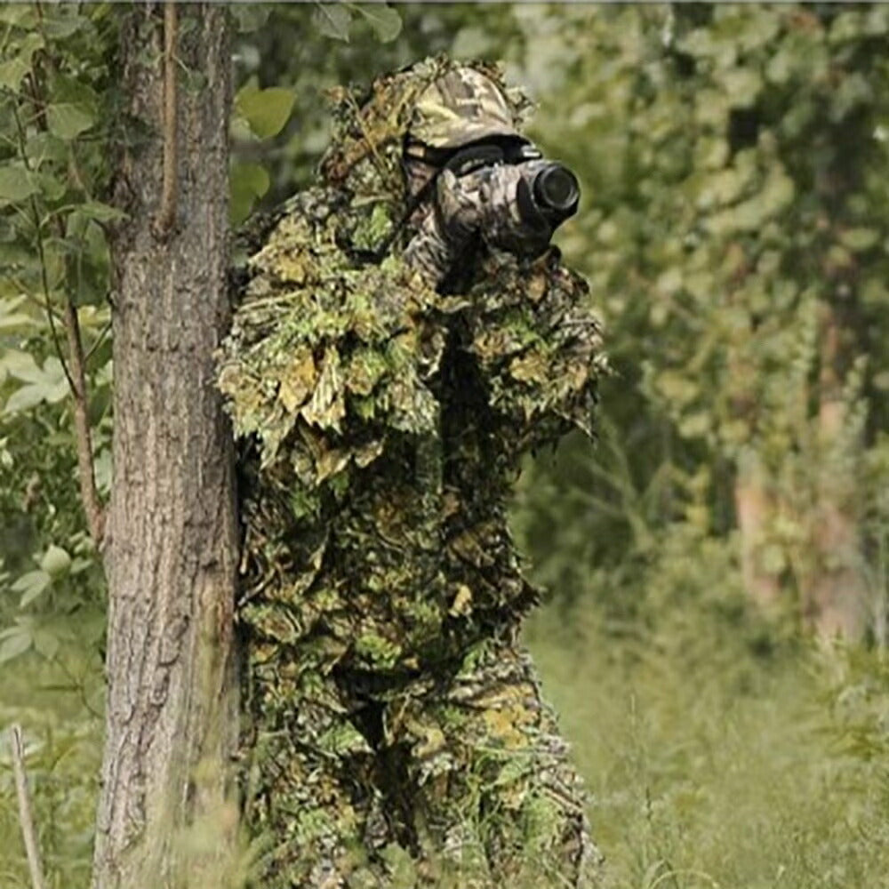 アウトドア用品 その他 | 軽量ギリースーツ上下セット 迷彩戦闘服・サバイバルゲーム用