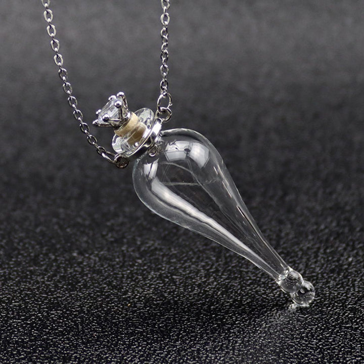 ネックレス | 遺骨カプセルネックレス「天使の涙」- ペット供養用