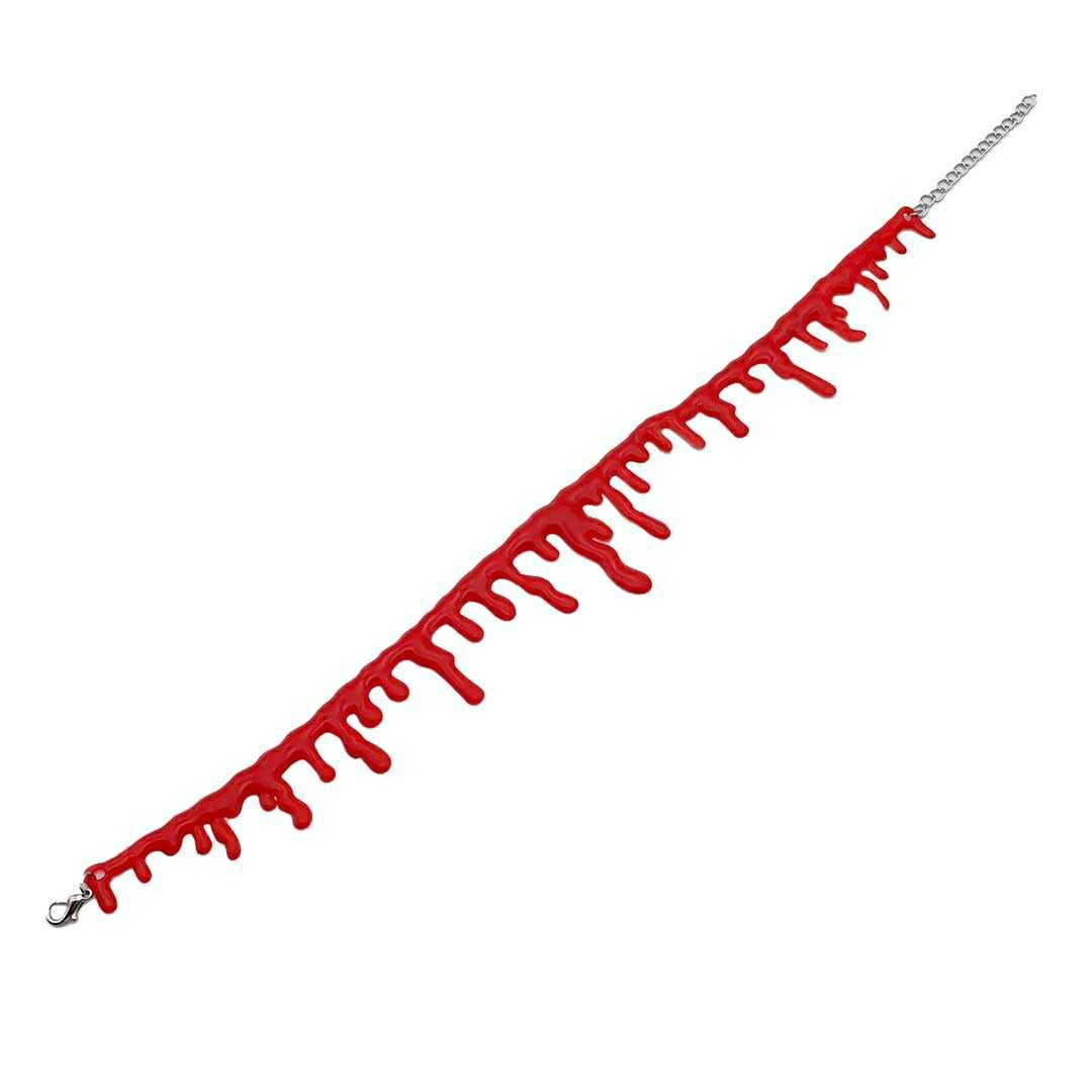 コスプレ小物 | ハロウィン コスプレ用 リアル出血チョーカー