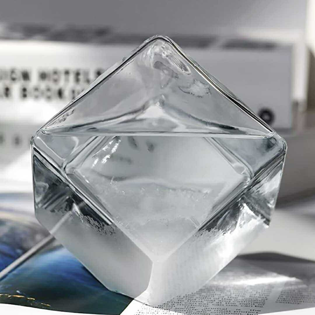 インテリア オブジェ | 北欧風キューブ型ストームグラス - 天気予測置物