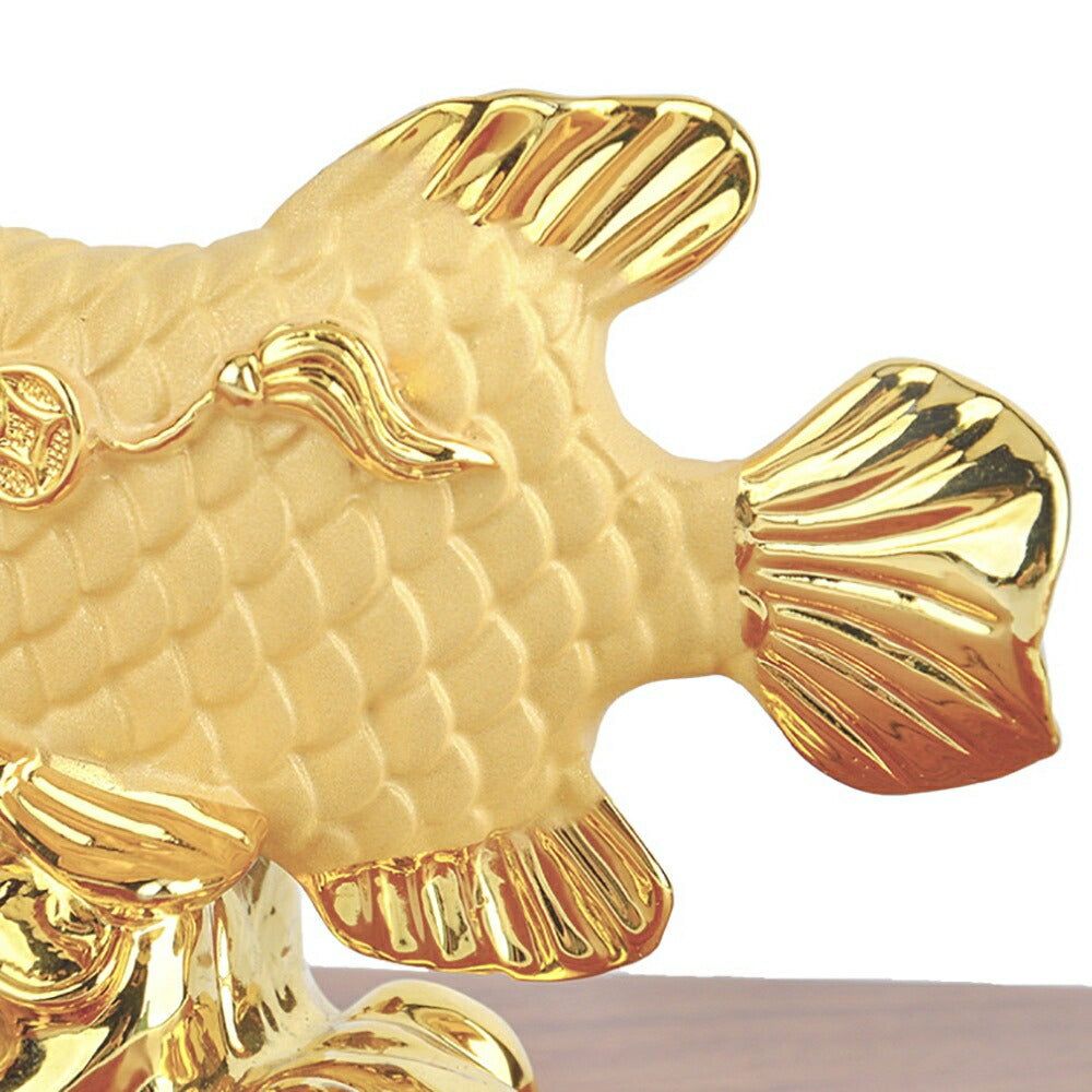 風水 インテリア | アロワナ招財龍魚置物 - 風水金運インテリア