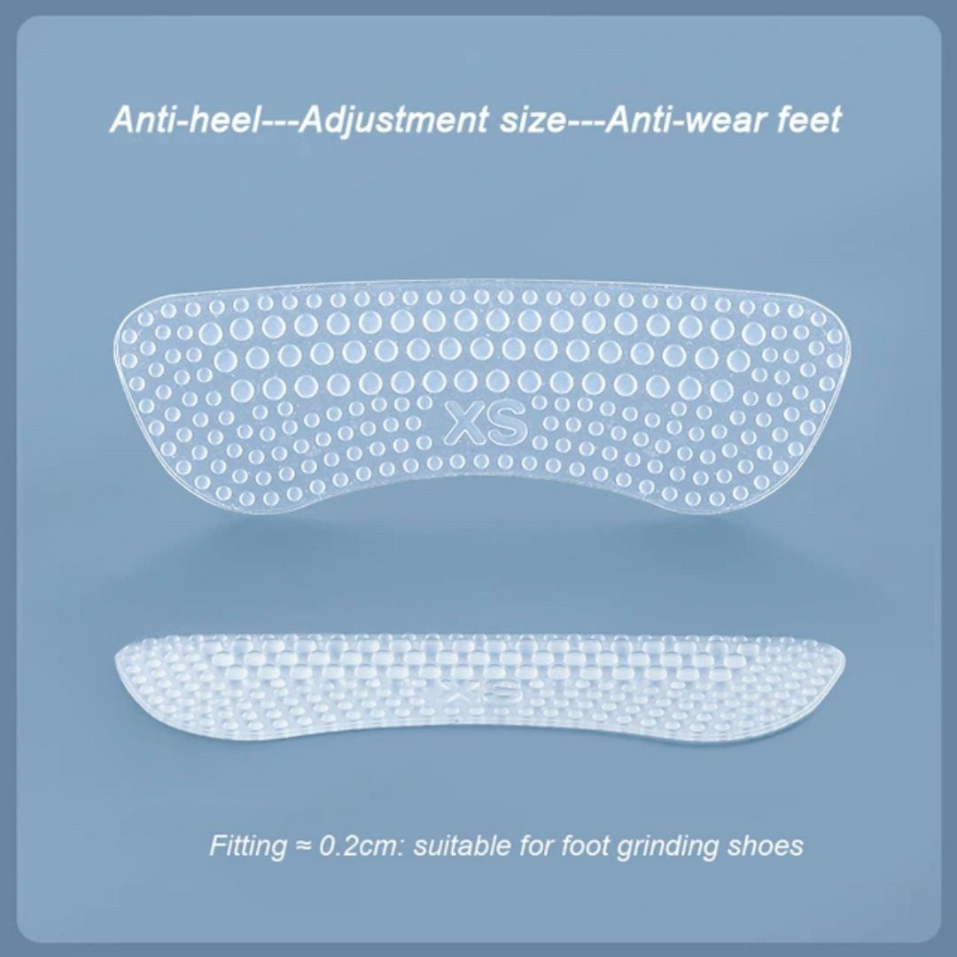 かかと 靴擦れ 防止 | かかとパッド シリコン クリアタイプ - 靴擦れ防止・サイズ調整用