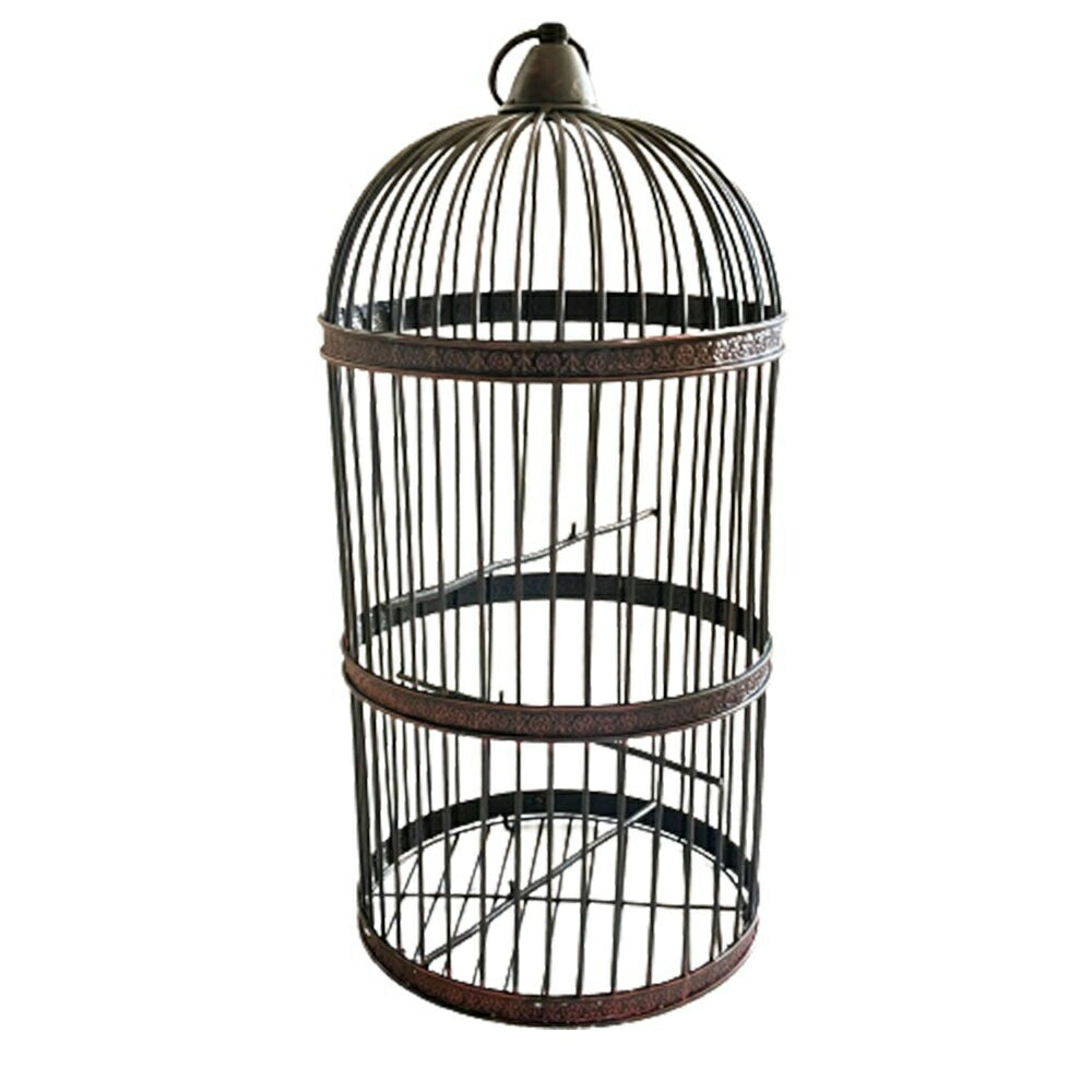 ペットグッズ | アイアンバードケージ53cm ヴィンテージ風インテリア・鳥かご