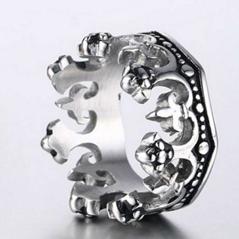 リング | キングクラウンデザイン メンズシルバーリング