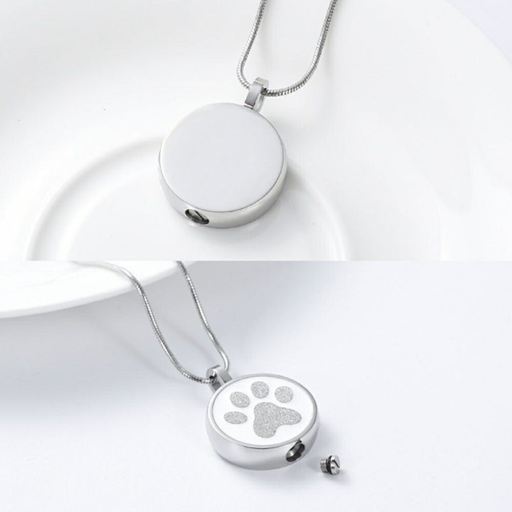 ネックレス | ペット遺骨カプセルネックレス - シルバー/ローズゴールド