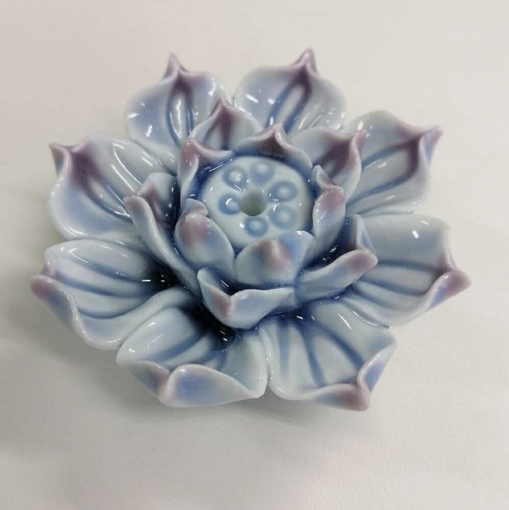 お香 | 蓮の花インセンスホルダーセット - アジアン雑貨