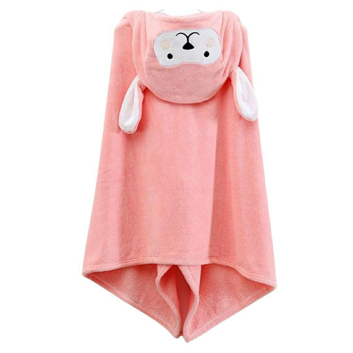 赤ちゃん用品 | 子供用フード付き羊柄バスタオル - 吸水マイクロファイバー、プール・海適用