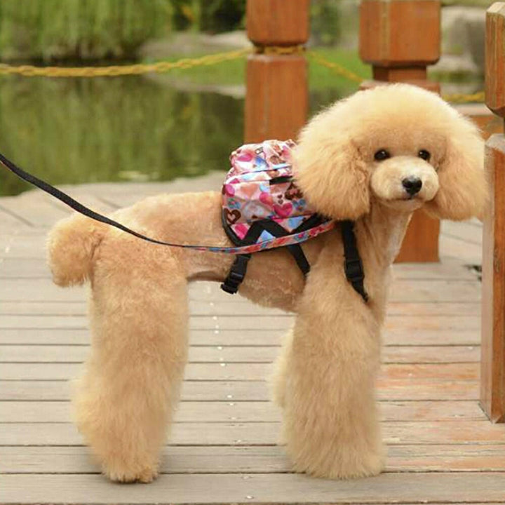 ペットグッズ | 小型犬用ハーネスリュック「おしゃれなお出かけ」