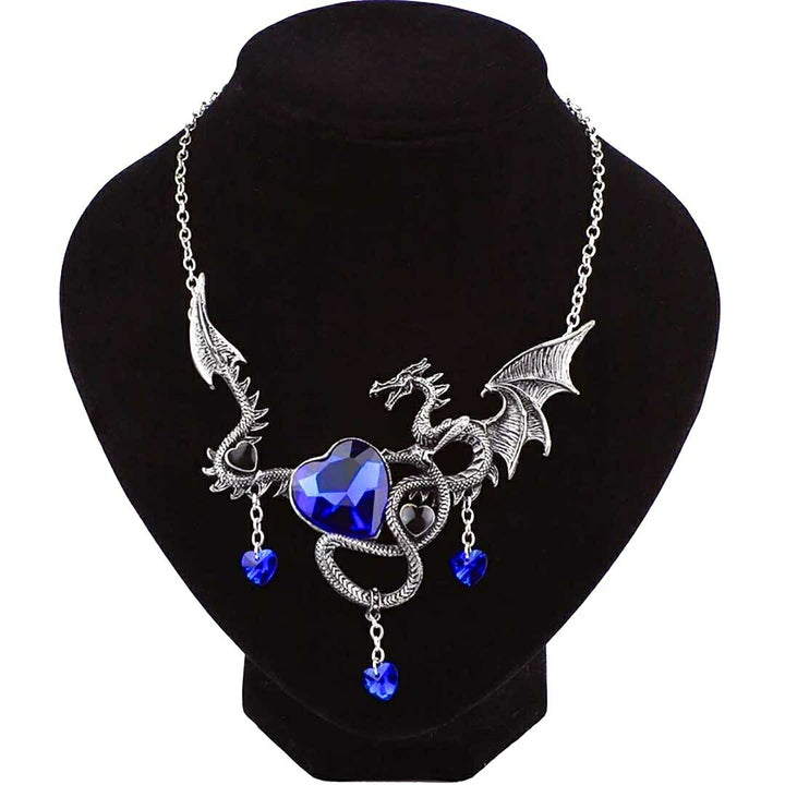 ネックレス | ドラゴンハート ネックレス 全2カラー - ユニセックス