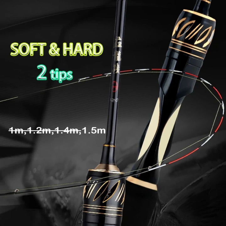 釣り 道具 | レッド龍筏 筏竿 1.5m 極細穂先 - 海釣り用