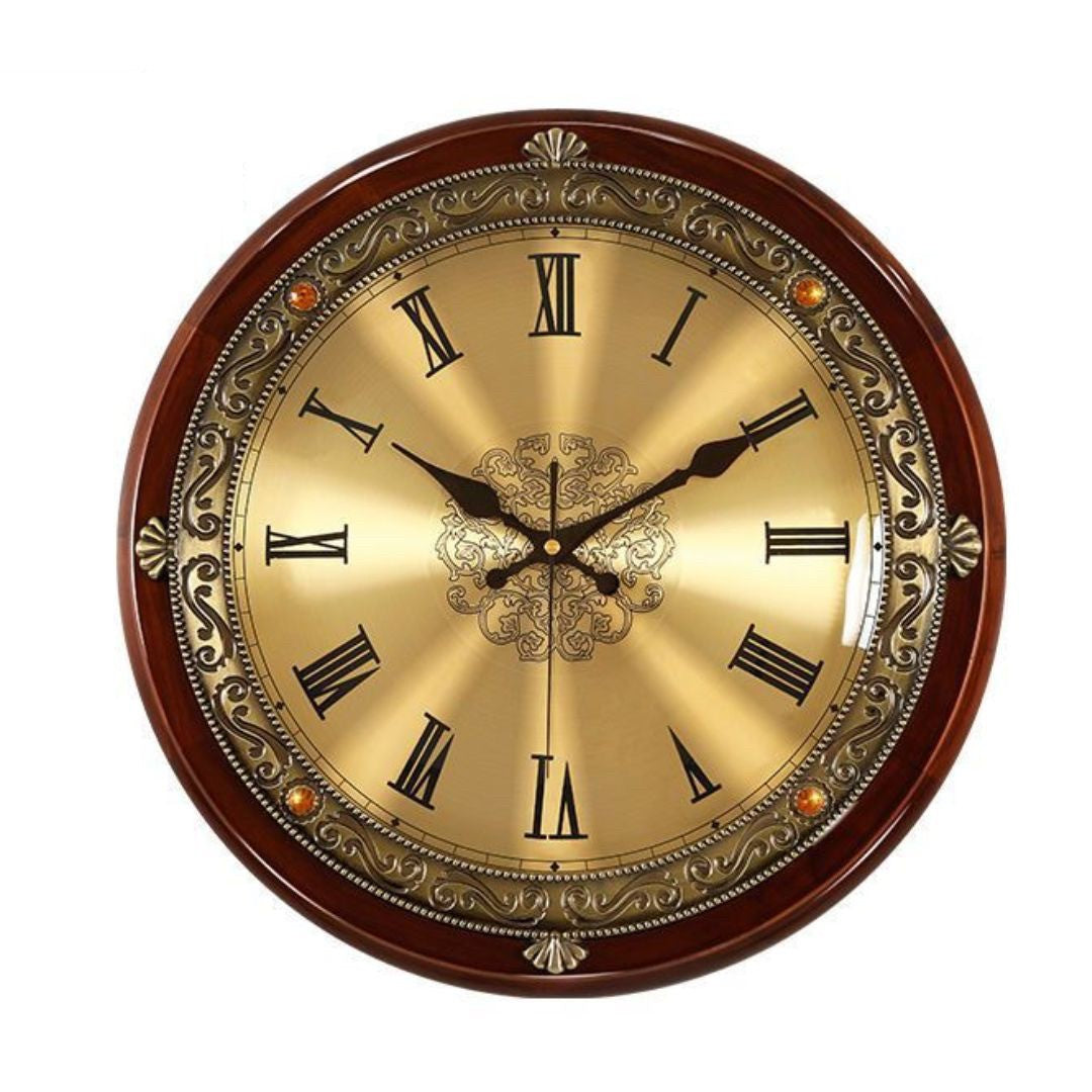 壁掛け時計 | 木製壁掛け時計 40cm アラビア数字orローマ数字