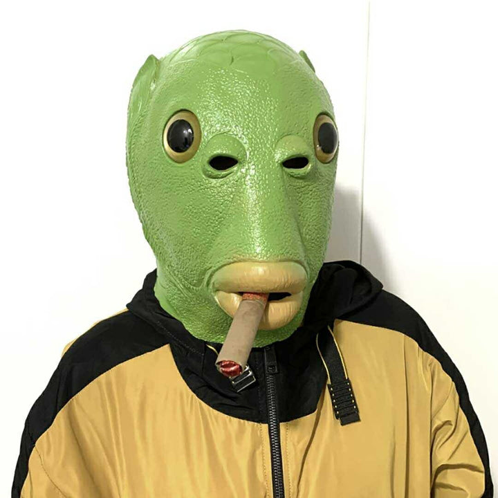 仮装 パーティーグッズ | 半魚人デザイン帽子 ハロウィン・コスプレ向け フリーサイズ