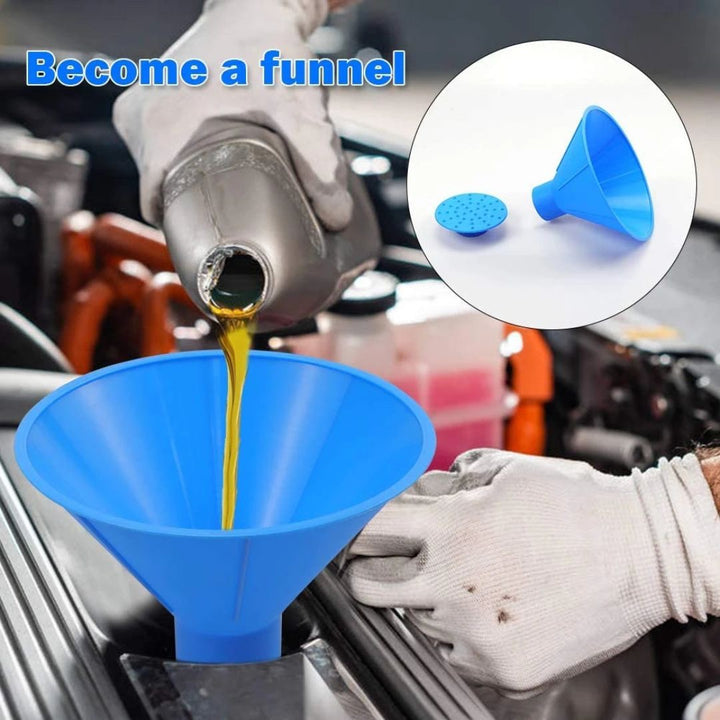 アウトドア用品 その他 | ブルー円錐形アイススクレーパー：車用柔らかい素材で傷つけない、効率的除氷・除雪