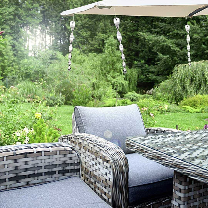 虫よけ 鳥よけ | シルバースパイラル鳥よけ吊り下げ5個セット