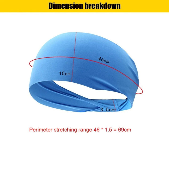 キャップ | 3カラー吸汗速乾ヘアバンド5個セット【メンズ・レディース兼用/スポーツ・作業用】