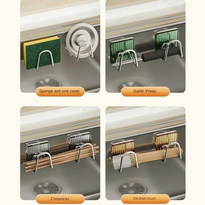 インテリア雑貨 その他 | エレガントスポンジフック 両面粘着 キッチン・浴室用セット