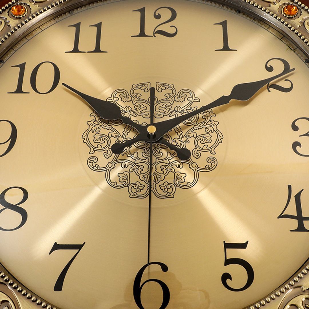 壁掛け時計 | 木製壁掛け時計 40cm アラビア数字orローマ数字