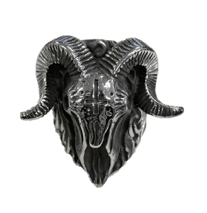 リング | デビルスカルリング シルバー メンズアクセサリー