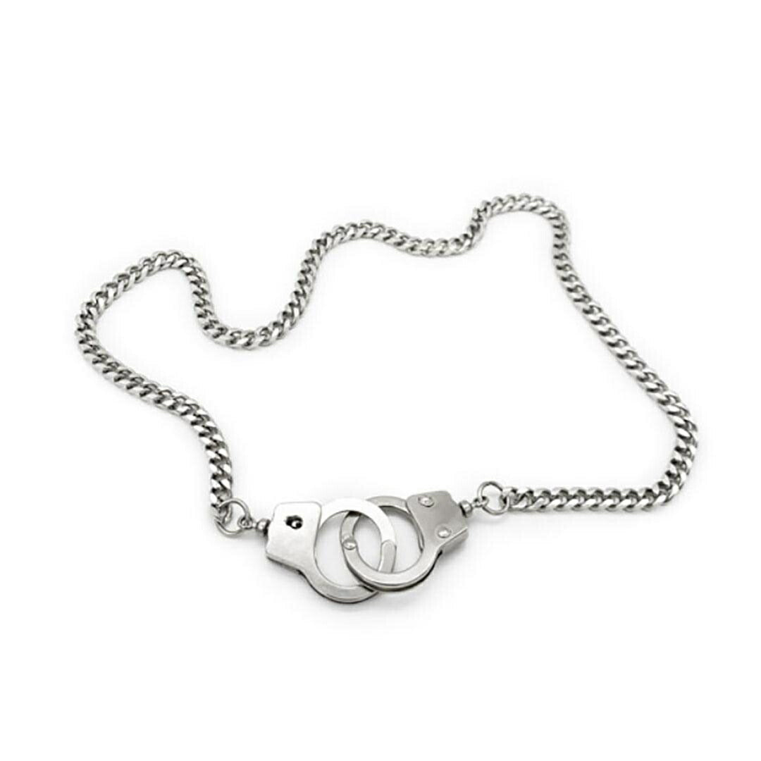 ネックレス | ユニセックス・ハンドカフス風ネックレス【ストリートファッション】