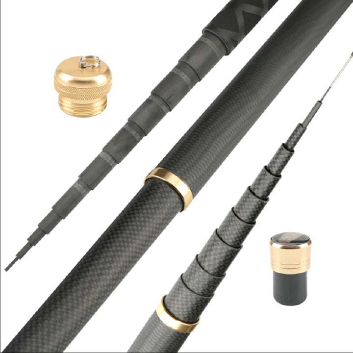 釣り 道具 | カーボン渓流竿720 硬調万能ロッド - 川・湖釣り用