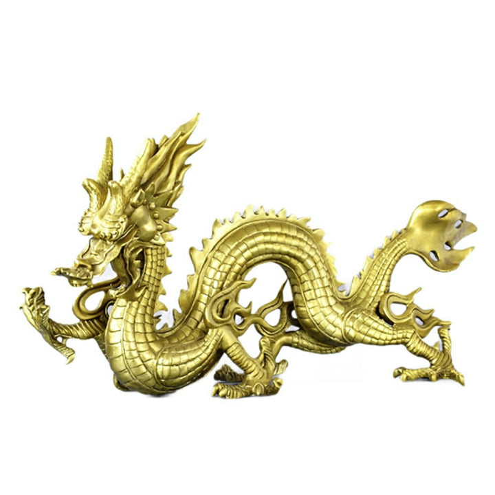 風水 インテリア | 風水 皇帝龍 真鍮製開運置物