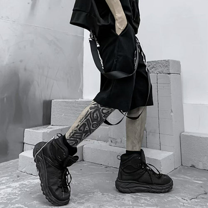 ボトムス 男性 | ユニセックス ゆったりカジュアル ハーフパンツ