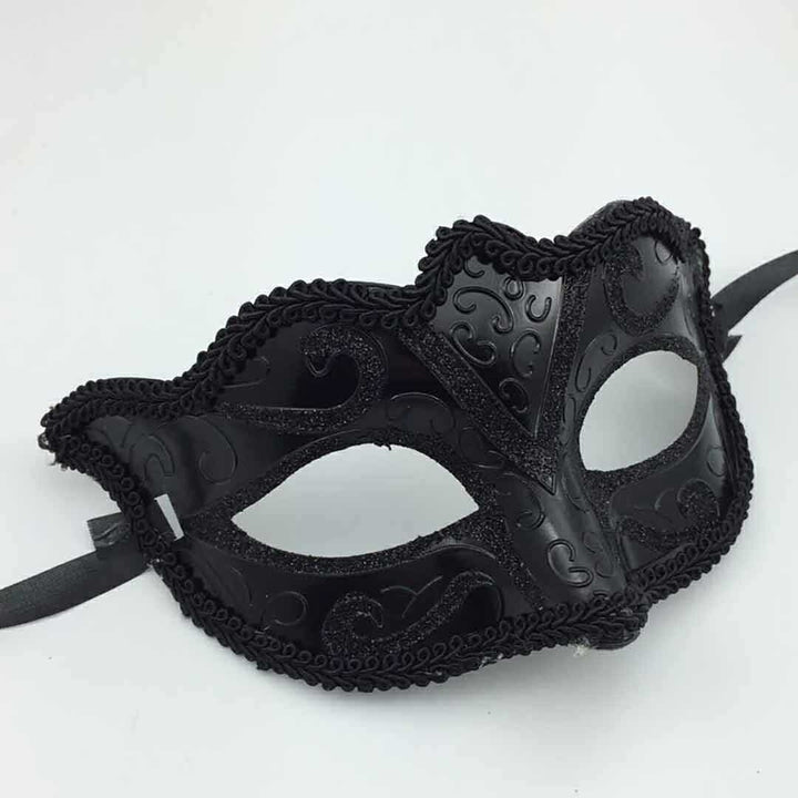 仮装 | ヴェネチアンマスク ブラック 仮装パーティ用