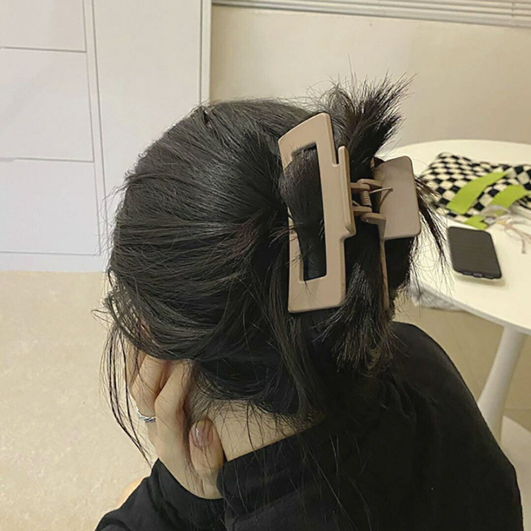 小物 その他 | モカブラウン/ゴールド ヘアクリップ 北欧ナチュラルデザイン