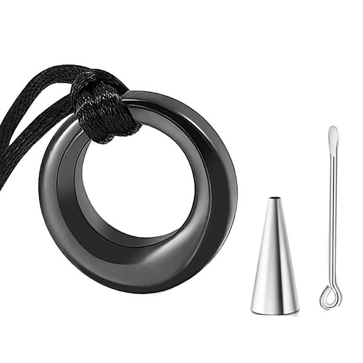 ネックレス | 遺骨カプセル ティアドロップネックレス - メモリアルジュエリー