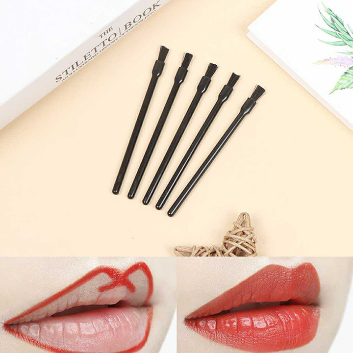 コスメティック | 業務用ディスポーザブルリップブラシ100本セット - 先端ブラック