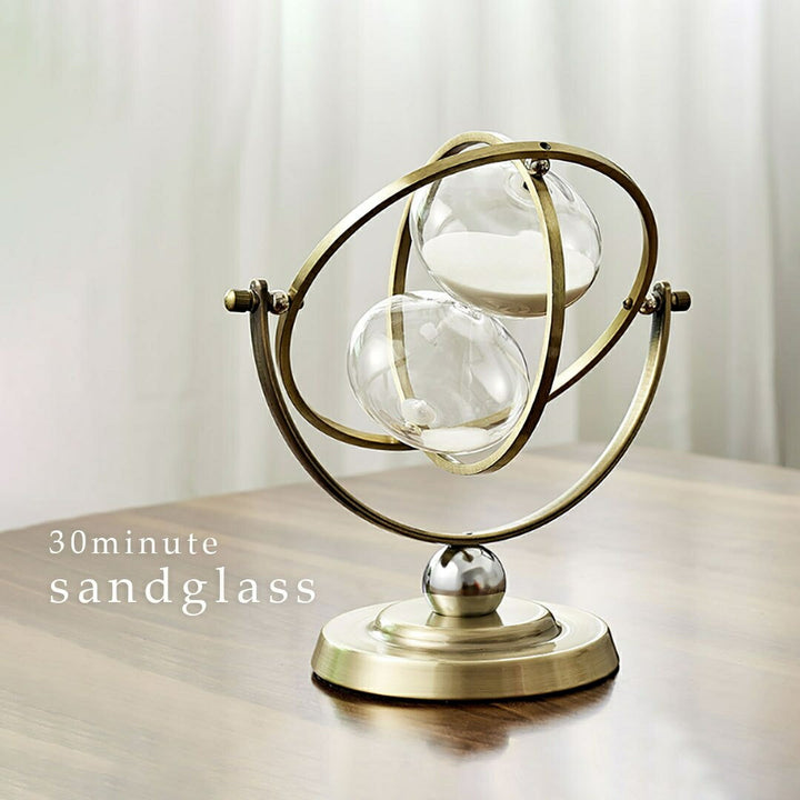 インテリア オブジェ | アンティークデザイン 砂時計タイマー 30分