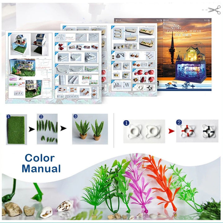 玩具 | 海の家ミニチュアドールハウスキット - おしゃれなインテリア贈り物