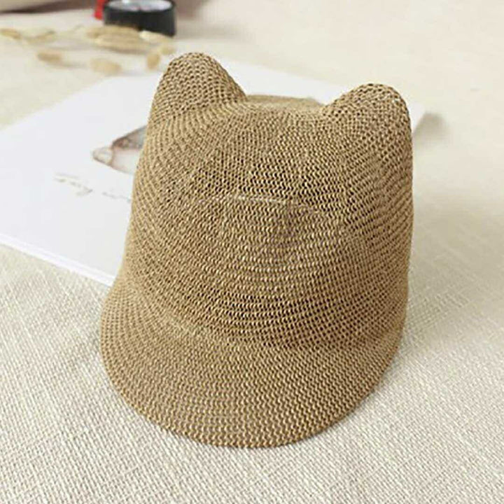 赤ちゃん用品 | 赤ちゃん用猫耳帽子 - ブルー/ピンク/ブラウン選択可