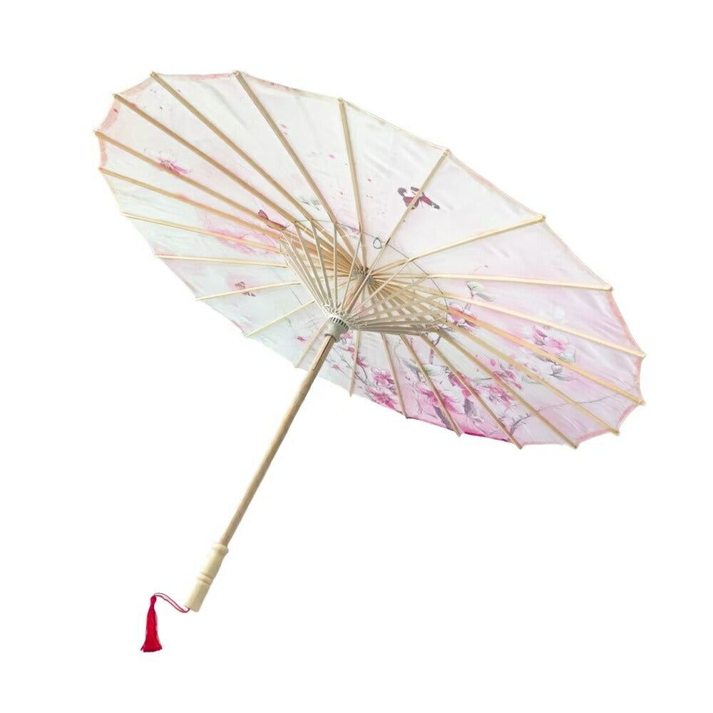 コスプレ小物 | 桜と蝶の和風UVカット日傘