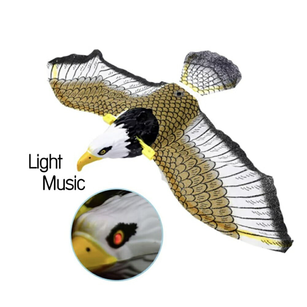 虫よけ 鳥よけ | 動く鷹のおもちゃ 防鳥・カラスよけ 農業・家庭菜園用