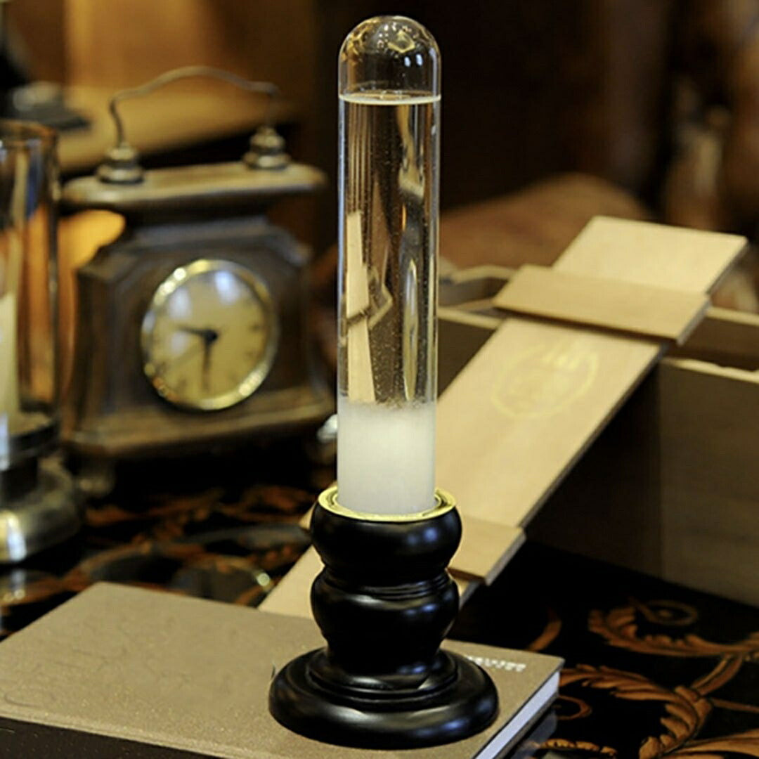 インテリア オブジェ | 北欧風ストームグラス天気予報器 - ガラス製置物