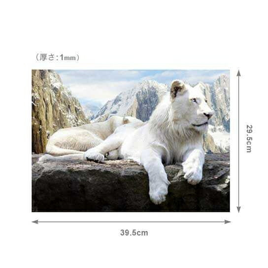 インテリア雑貨 その他 | ホワイトライオン 3D立体アート 絵画