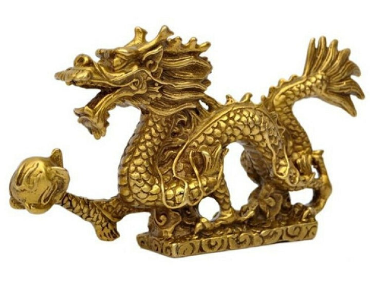 風水 インテリア | 金龍風水置物 - 開運厄除・財産運向上